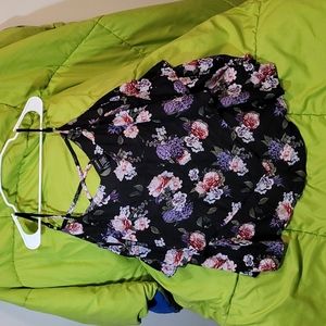 Torrid chiffon double layer handkerchief cami size 2